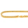 Solid 14K Yellow Gold Franco Chain 4mm 24-40in