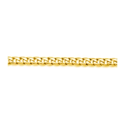 Solid 14K Yellow Gold Miami Cuban Link Chain 8mm 20in - 40in