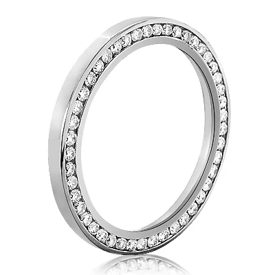 5 Carat Breitling Custom Diamond Bezel For Super Avenger - Image 2