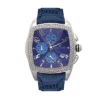 Aqua Master Men's Diamond Watch 1.50ct Blue
