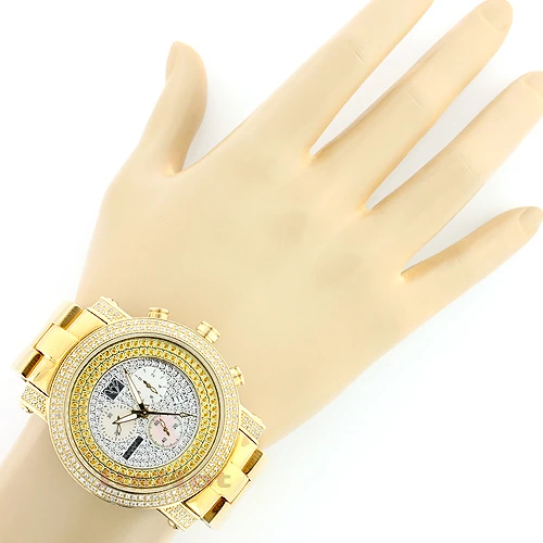 Aqua Master Men's Diamond Watch 2.25ct - Image 3