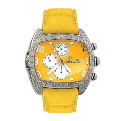 Aqua Master Men's Diamond Watch Aqua Beetle Yellow 2ct