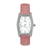 Aqua Master White Dial Women's Pave Diamond Watch 0.70ct
