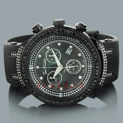 Black Diamond Joe Rodeo Master Diamond Watch 2.65ct - Image 2