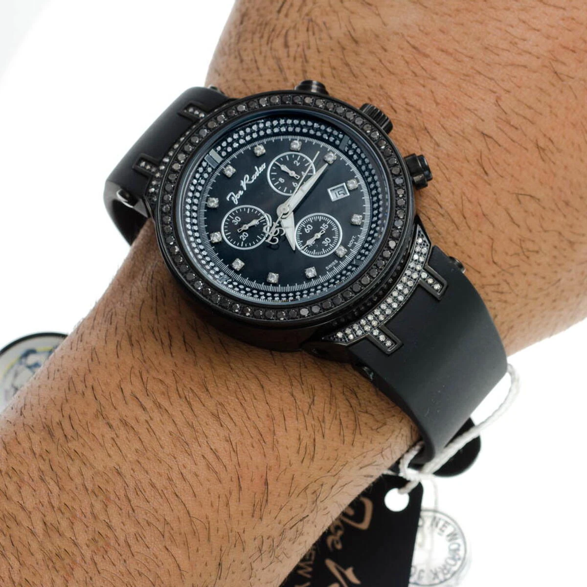 Black Diamond Joe Rodeo Master Diamond Watch 2.65ct - Image 7