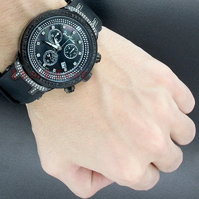 Black Diamond Joe Rodeo Master Diamond Watch 2.65ct - Image 4