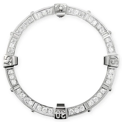 Breitling Custom Diamond Bezel For Super Avenger 1.20 Carats