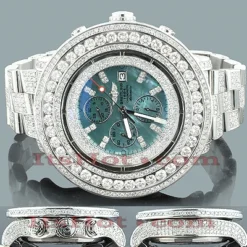 Diamond Breitling Super Avenger Men's Watch 36.55ct