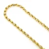 Men's Solid 14K Yellow Gold Diamond Chain Necklace 4.15ct