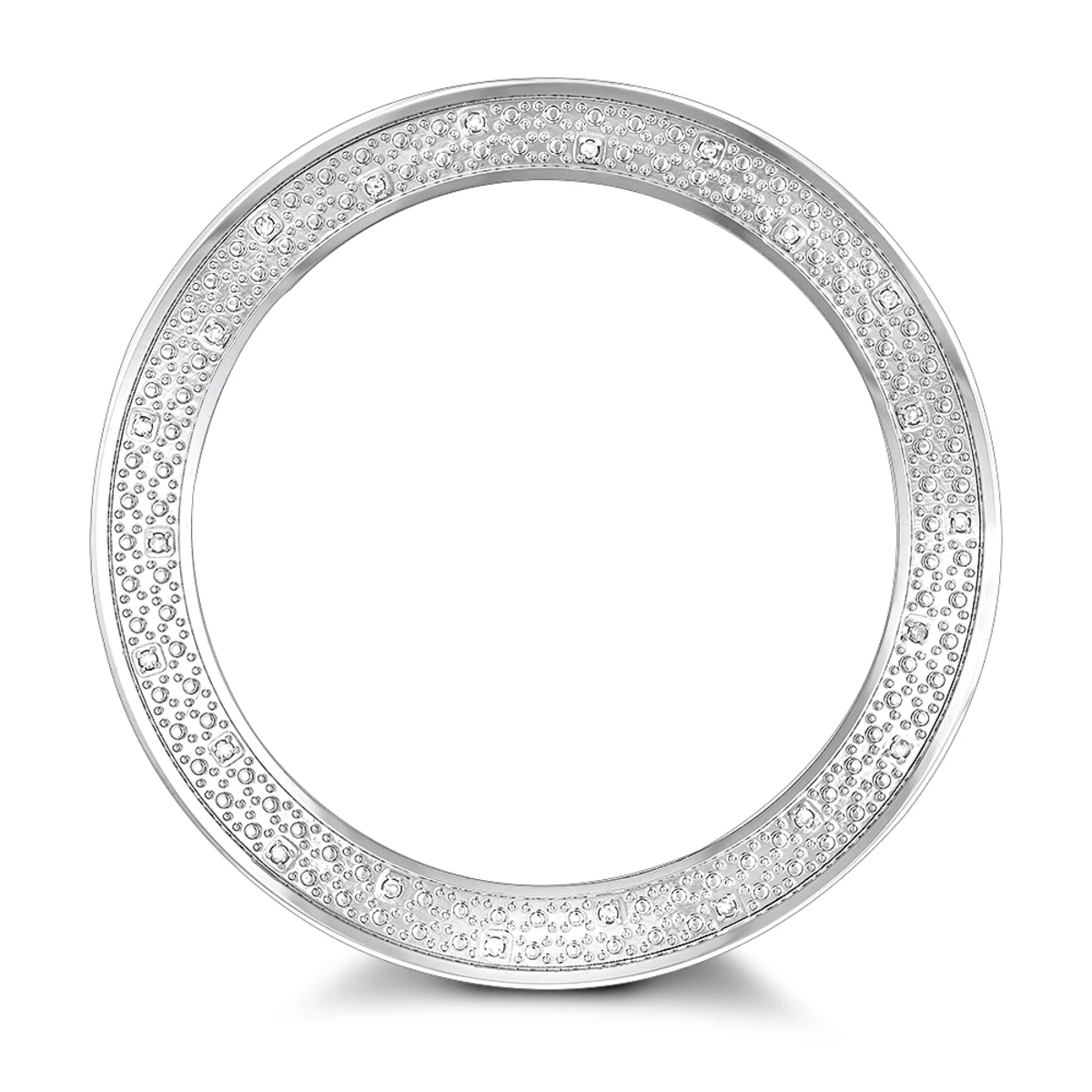 Diamond Watch Bezel For Men's Luxurman Escalade Watch 0.25ct