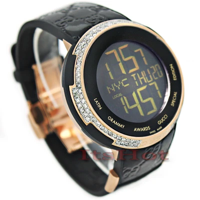 114 I-Gucci Men's Limited "Latin Grammy" Edition 2.80ct Diamond Watch YA114102 - Image 2