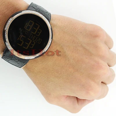 114 I-Gucci Men's Limited "Latin Grammy" Edition 2.80ct Diamond Watch YA114102 - Image 3