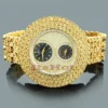 Hip Hop Bling Ice Time Men's Diamond Watch 2 Carats