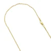 Hollow 10K Yellow Gold Rope Chain For Men & Women Sparkle 2mm Wide
