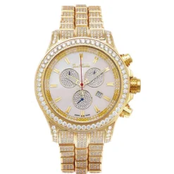 Iced Out Joe Rodeo Diamond Watch Master Pilot