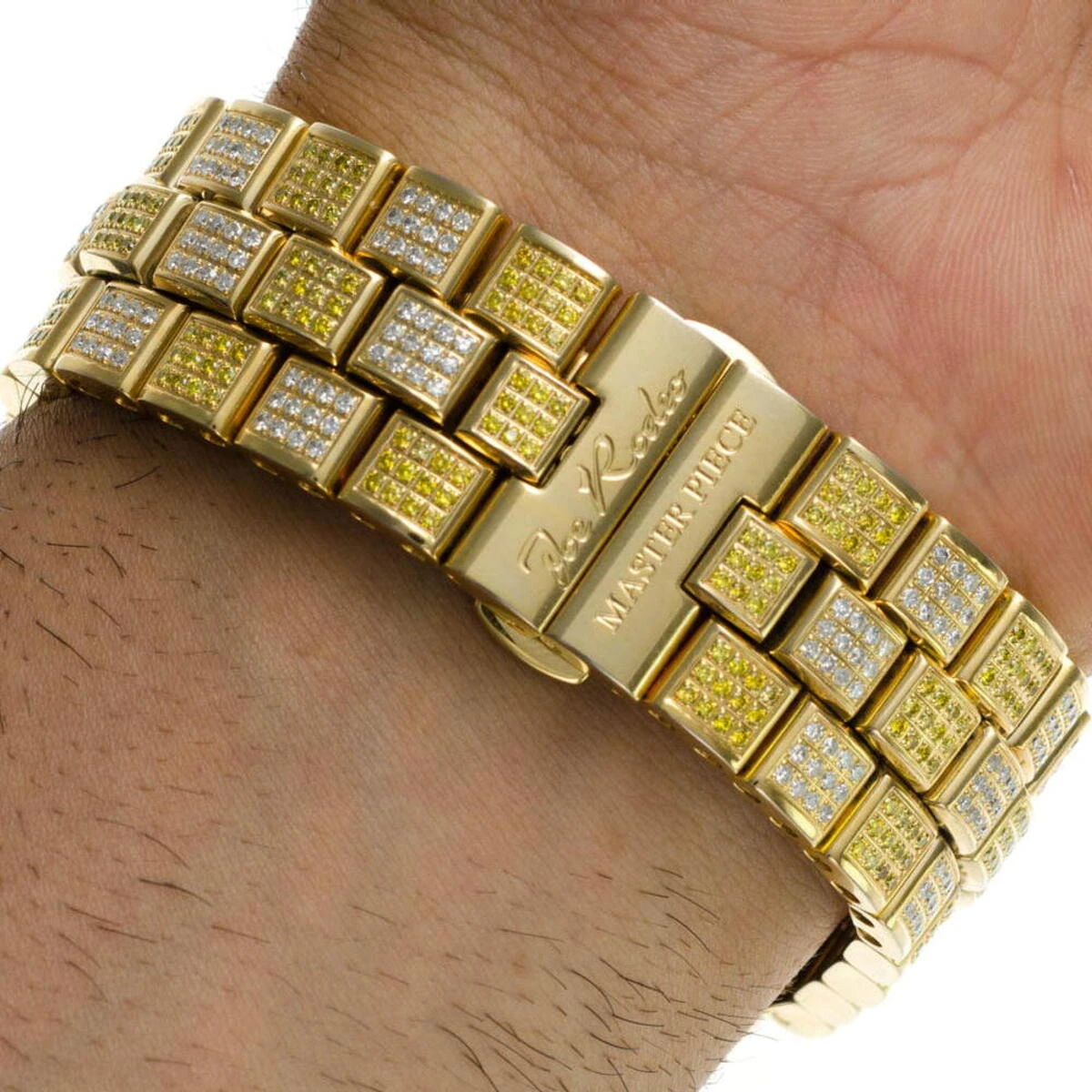 Iced Out Joe Rodeo Diamond Watch Master Pilot - Image 9