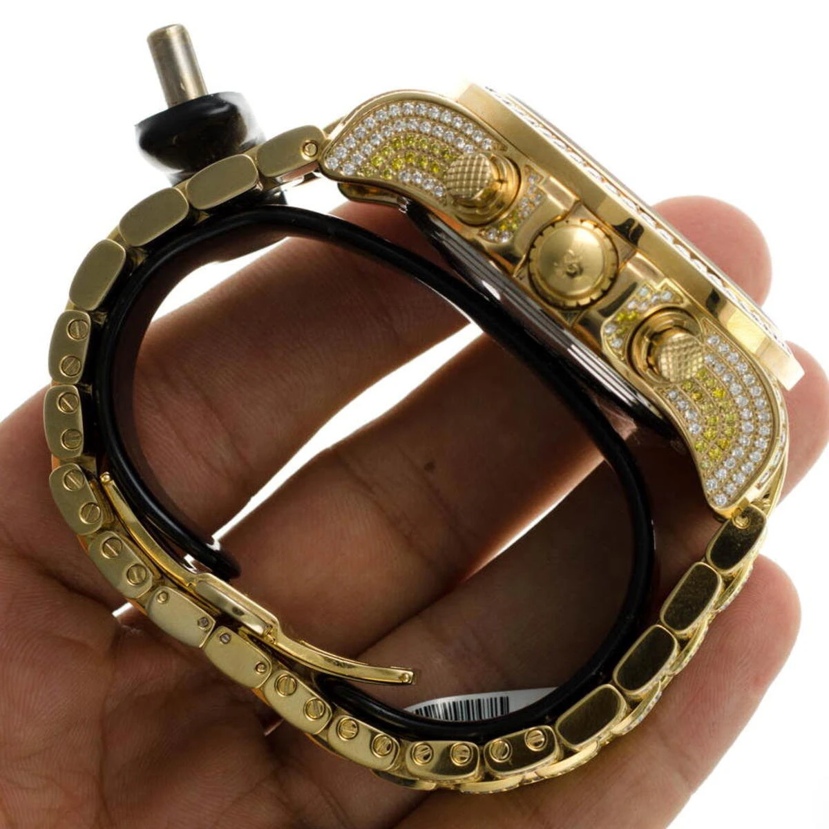 Iced Out Joe Rodeo Diamond Watch Master Pilot - Image 8