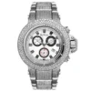 Iced Out Joe Rodeo Razor Diamond Watch 24ct