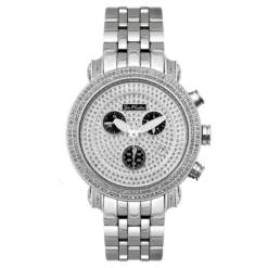 Joe Rodeo Diamond Bezel Jojo Watch 3.50ct Black Dials