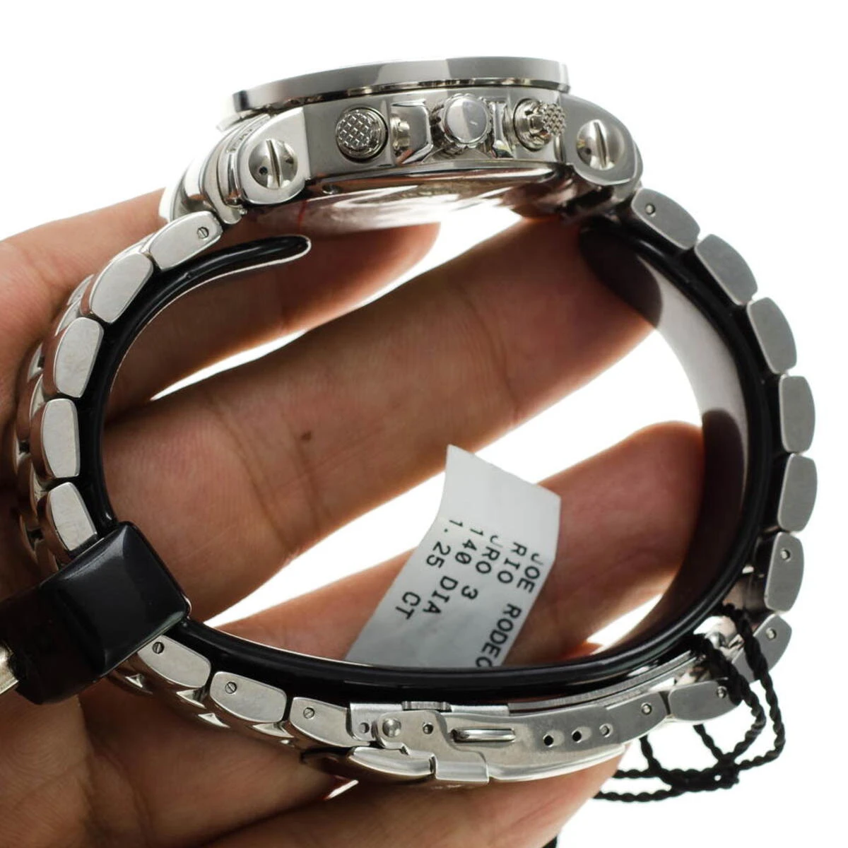 Joe Rodeo Diamond Watch For Women 1.25ct Rio Blue MOP - Image 8