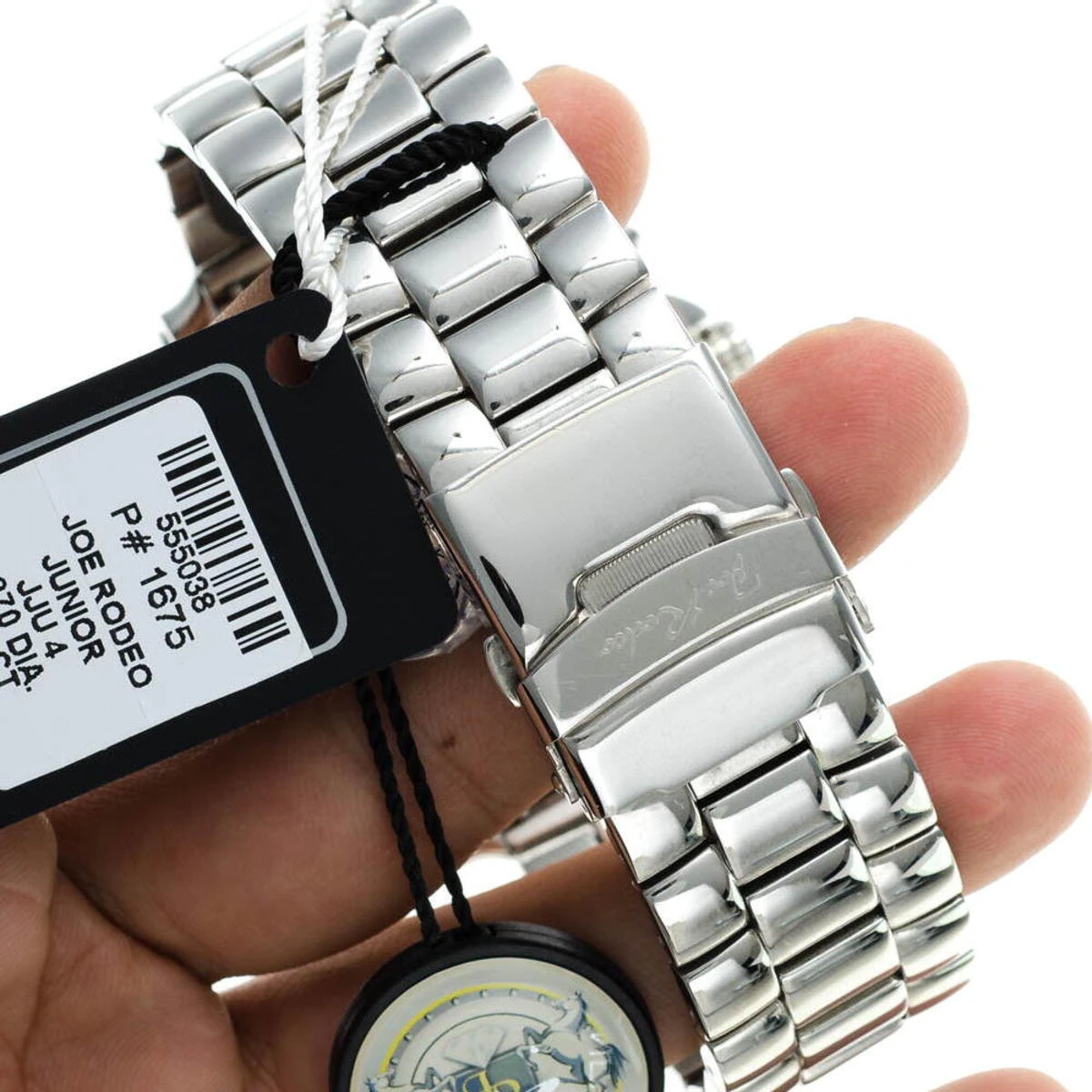 Large Men's Diamond Joe Rodeo Junior 2.5.ct JJU4 Watch - Image 8