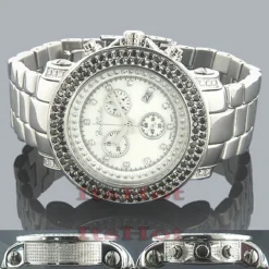 Joe Rodeo Junior Black Diamond Watch 6.75ct