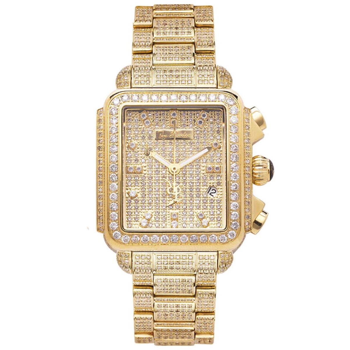 Joe Rodeo Madison Fully Paved Diamond Watch 12c