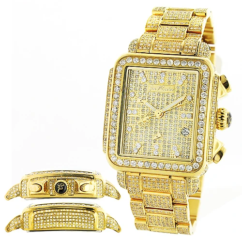 Joe Rodeo Madison Fully Paved Diamond Watch 12c - Image 2