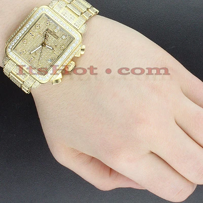 Joe Rodeo Madison Fully Paved Diamond Watch 12c - Image 4
