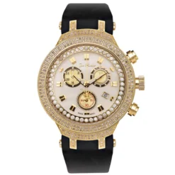 Joe Rodeo Master Men's Diamond Watch 2.20ct Yellow