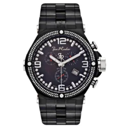 JoJo Joe Rodeo Phantom Men's Diamond Watch 2.25ct Black