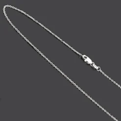 Ladies 18 Karat Solid 18K Yellow Gold Chain 16 To 18 Inches Long