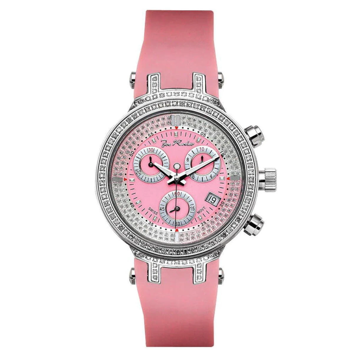 Ladies Diamond Joe Rodeo Watch Pink Master 0.90ct - Image 3