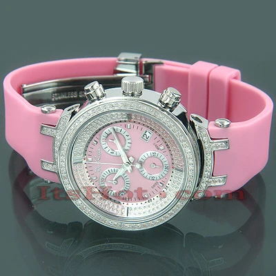Ladies Diamond Joe Rodeo Watch Pink Master 0.90ct - Image 4