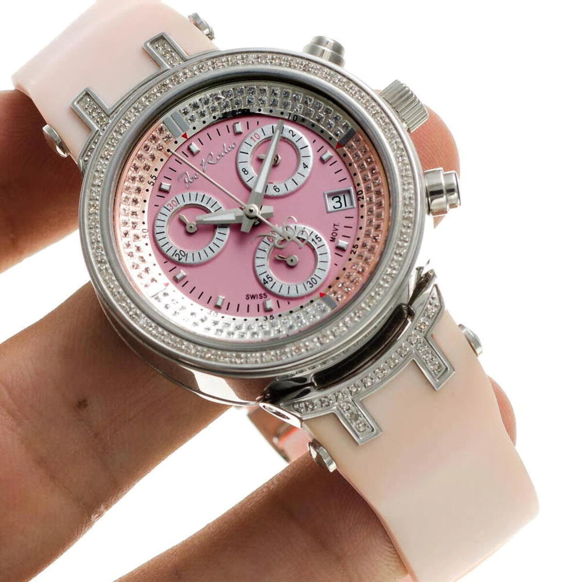 Ladies Diamond Joe Rodeo Watch Pink Master 0.90ct - Image 9