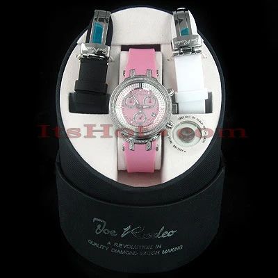 Ladies Diamond Joe Rodeo Watch Pink Master 0.90ct - Image 7