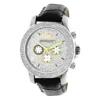 Luxurman Men's Diamond Watch 0.25ct With Leather Watch Band