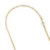 LUXURMAN Solid 10K Yellow Gold Rope Chain For Men & Women Diamond Cut 4mm