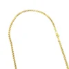 LUXURMAN Solid 14K Yellow Gold Box Chain For Men & Women Round 2.8mm Wide