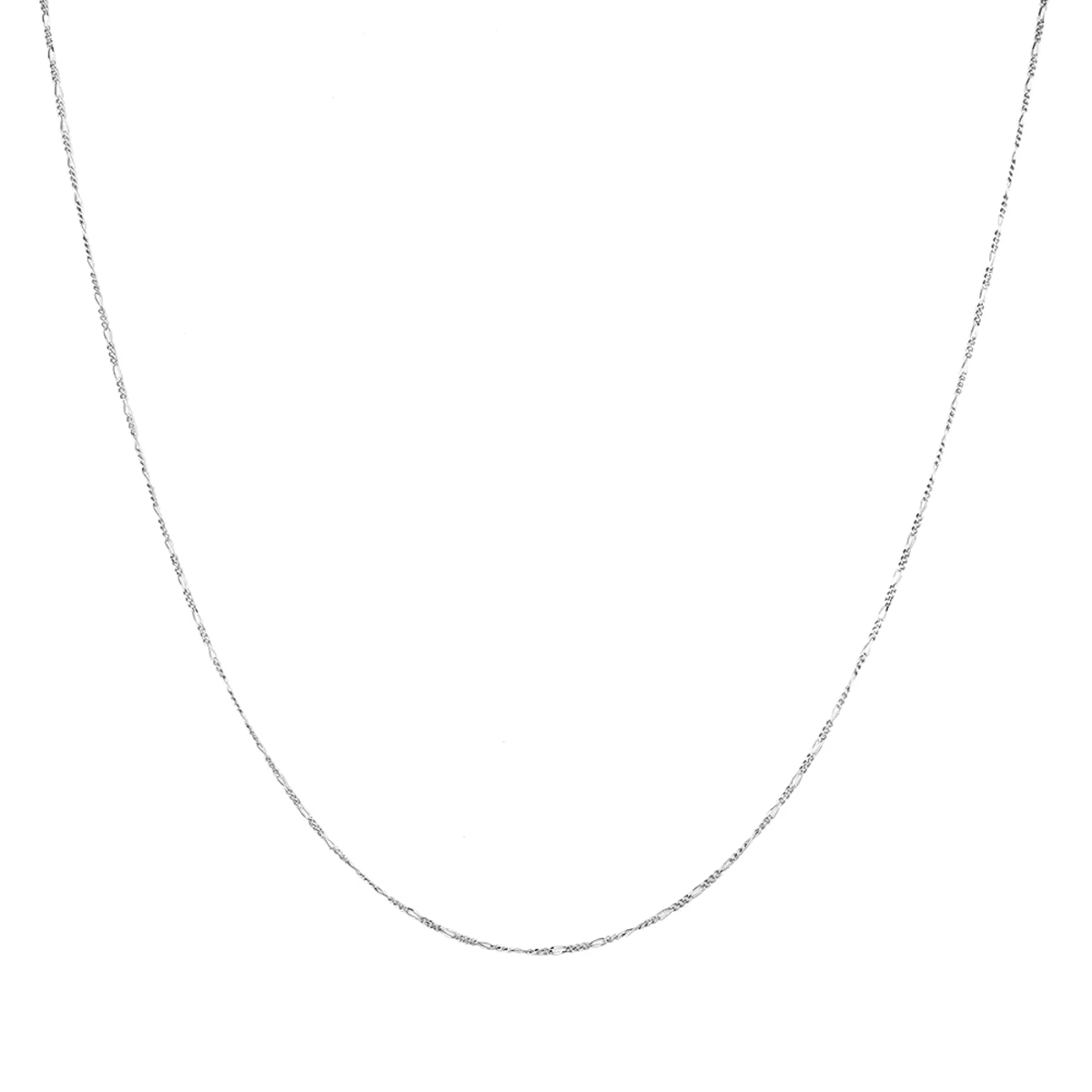 LUXURMAN Solid 14K Yellow Gold Figaro Chain For Men & Women 1.9mm Wide - Image 5