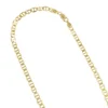 LUXURMAN Solid 14K Yellow Gold Mariner Chain For Men & Women 4.5mm Wide