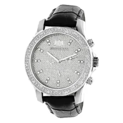 Men's Diamond Watch 0.25ct By Luxurman