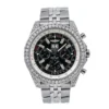Men's Diamond Watch Breitling Bentley 48mm Black Dial