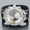 Men's World Map Joe Rodeo Diamond Watch 2.2 Master