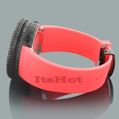 Trendy Hip Hop Jojino Black Crystal Watch - Image 2