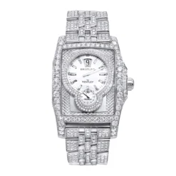 Unique Iced-Out Diamond Breitling For Bentley Flying B Watch For Men 20ct