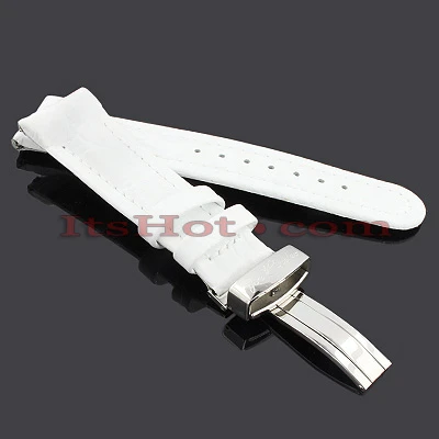 Joe Rodeo Leather Watch Band 22mm White