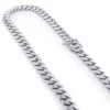 14K White Gold Miami Cuban Link Colossal Chain 14.5mm 22-40in